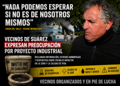 Joaquín Suarez, Vecinos expresan preocupación por proyecto industrial